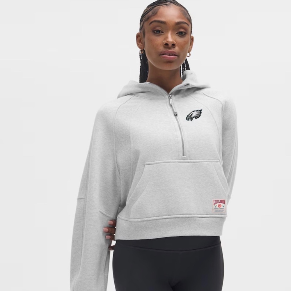 Lulu gray scuba limited edition eagles sweatshirt